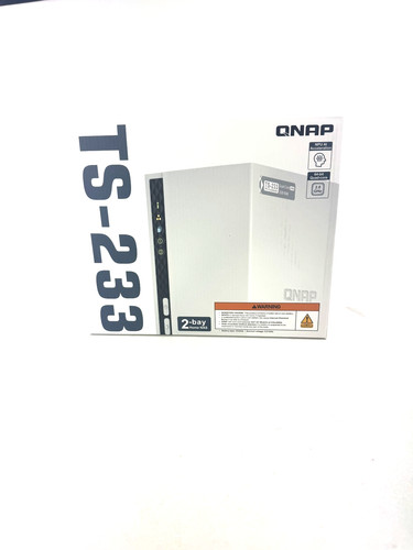 Qnap 233 sata 2 bay - ts-233, 2-bay