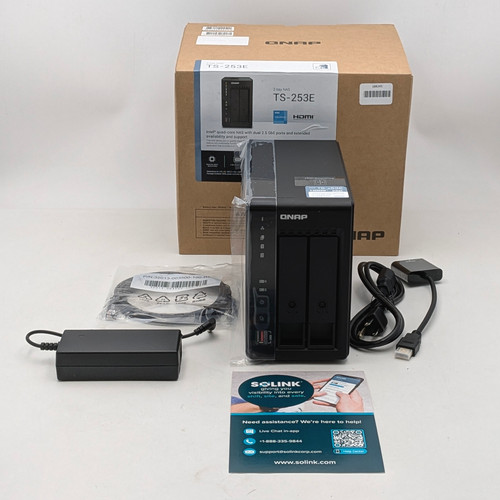 Qnap 253e bay nas - ts-253e, intel